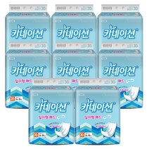 카네이션 일자형 패드 30매입 8팩(프리미엄) 환자용 기저귀, 30매입 8팩