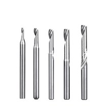 초음파 커터 컷팅기 커팅기 진동 칼 알루미늄 CNC 공구용 단일 플루트 밀링 솔리드, 4x15x45mm, 1개