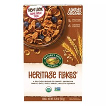 네이쳐스패스 헤리티지 플레이크 시리얼 통밀 프로틴 베지테리안, 375g, 1개