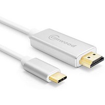 Type C HDMI변환 케이블4K@60Hz/ Thunderbolt I/ 1.8m Kimwood USB HDMI 케이블 값기 대응iMac 2017 Mac Book Pro 2017 2016 New MacBook 2015 ChromBookpixel Dell XPS, 본문참고, Type C HDMI변환 케이블4K@60Hz/ Thun, 본문참고