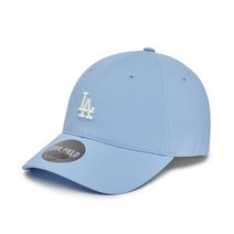 베이직 쿨필드 핏 앤 플랙스 언스트럭쳐 볼캡 LA L.SKY BLUE, Free, 스카이블루