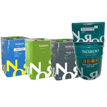 노루페인트 크린폭시 에폭시 페인트 하도/상도코팅/라이닝/희석제 (공장바닥/상가바닥/주차장), (상도) 코팅플러스 16KG 적갈색 (20평), 1개