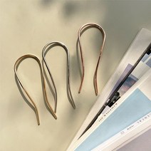 U핀 비녀 올림머리핀 헤어 뒤꽃이 유자핀 장식 유핀 실핀, 코꾸모 쿠팡 3-U핀-로즈골드, 코꾸모 쿠팡 본상품선택