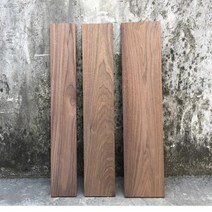 우드슬랩상판 목재 우드 합판 블랙 월넛 나무 블랭크 블록 1 개 과일 피자 커팅 보드 키보드 블랭크목공 카펫, 40x8x2cm