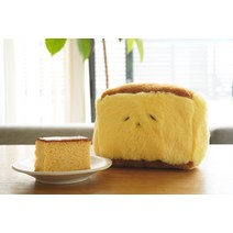 모티판 귀여운 카스테라 푹신한 봉제인형, YELLOW, 18cm x 12cm x 8cmcm