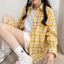 스타일바바 루즈핏 체크 클래식 체크남방