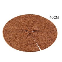 연마 1pcs 껍질 섬유 식물 안티 잡초 매트 화분 토양 보습 필름 트리 트렁크 프로텍터 25/30/35/40 사이즈, [03] 40cm, 03 40cm