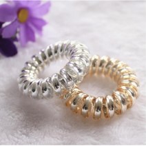 헤어링 스프링머리끈 자국없는 머리끈 고무줄 헤어끈