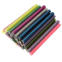 30 개/대 컬러 핫 멜트 접착제 스틱 7mm 모듬 반짝이 7x100mm 전문 전기 총 공예, 한개옵션0