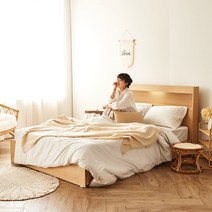 [동서가구] 오즈 LED 3서랍 수납 슈퍼싱글 침대 프레임 DF921204, 화이트