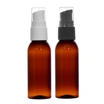 에센스용기 10ml 15ml 20ml 30ml 40ml 펌핑용기, 1개, 30ml(L) 갈색용기 흰색캡