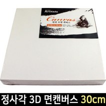 MDG1646 아트메이트 모양캔버스 정사각형 3D 30cm 캔버스/모양캔버스/면천캔버스/육각