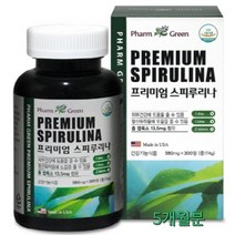 식이섬유 팜그린 하와이안 스피루리나 580mg x 300정 5개월분