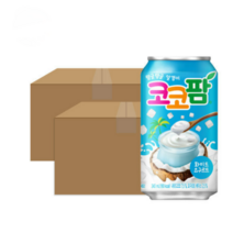 해태음료 코코팜 화이트요구르트 340ml, 48개