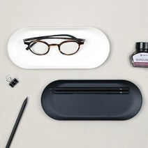 BB1715 문구사이트 책상 정리함 펜트레이 볼펜꽂이 연필꽂이 다용도정리함 연필통, 화이트