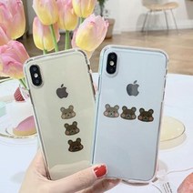 리버워드 곰돌씨 소프트젤리케이스 아이폰XS MAX:세로, 상세설명 참조