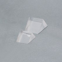 (JLS) 과학실험용 정삼각 프리즘 (투명아크릴 38mm 50mm) 교과물품 교과실험용 교재, A형 1개