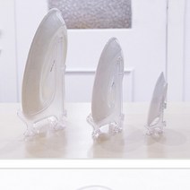 진열 디피 용 접시 받침대 액차 상장 투명 아크릴, 사이즈