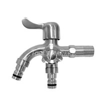 올스텐 304 두갈래꼭지 세면기 화장실 투홀 수도꼭지 수전