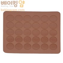 베이킹얌 실리콘마카롱매트-30구 285*255(40)