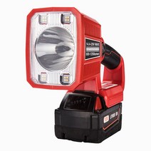 밀워키 M18 18V 리튬 이온 배터리 손전등에 18W 휴대용 LED 램프 작업 라이트 USB 야외 조인 없음, [02] Type2, 02 type2