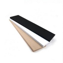벽선반 나무 MDF선반 18T 240x800 색상택, 흑색