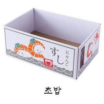 제이시스터즈 까꿍펫 캣박스 스크래쳐 평판형, 초밥, 1개