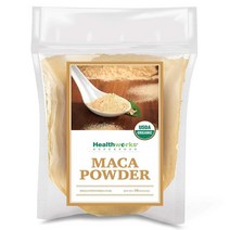 (미국직배) Healthworks 헬스웍 마카 파우더 분말 가루 454g Maca Powder Raw (16 Ounces / 1 Pound) Certified Organic
