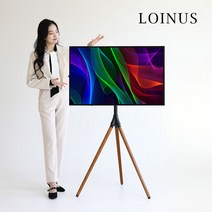 로이너스 삼각 이젤형 티비 스탠드 거치대, 쿠팡 본상품선택