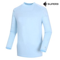 [슈퍼3] 남성 냉감 테크핏 티셔츠 SUPER3MMLBLUE