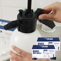 [TV홈쇼핑정품 인포벨]블루워시 멀티 클리너 주방 욕실 청소 고압 분사기 + 발포세정제 1박스 2박스, 1세트