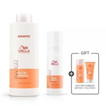 웰라 살롱 케어 인비고 뉴트리 엔리치 샴푸 1000ml 250ml (샴푸 50ml 마스크 30ml )웰라