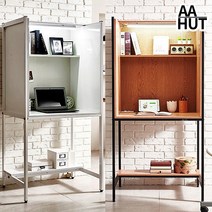 1인 독서실책상 1인실 스터디룸 카페 도서실 공부방 책상, 02. 루디 코너책상 오크