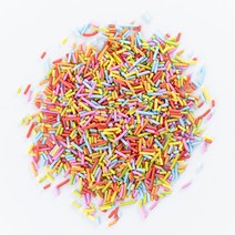 스프링클 레인보우 버미셀리 /도넛 케익 머핀 토핑 장식 데코 초콜렛 초콜릿, 100g*3개묶음