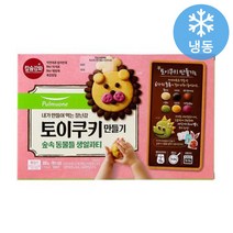 풀무원 토이쿠키 만들기 브레드 이발소 305g, 풀무원 토이쿠키 숲속 동물들 생