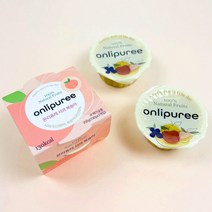 온리퓨레 100g x 10개 / 이유식 갈아놓은 생과일 국산사과 생과일 퓨레 사과 복숭아 블루베리 아기퓨레, 온리퓨레 사과복숭아 100g x 10개
