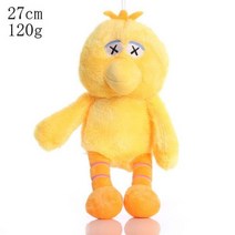 웃는엘모인형 엘모 굿즈 Elmo 세서미 스트리트 애착인형 27cm 만화 쿠키 몬스터 조이 버트 어니 빅버드, 27cm Yellow Big Bird