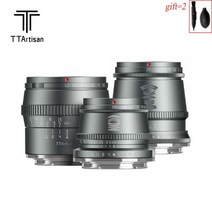 TTArtisan Limited 버전 세트 렌즈 17mm F1.4 35mm 50mm F1.2 소니 E 후지 X 캐논 EOS M EFM 파나소닉 올림푸스 M4 3 마운트, 35mm F1.4_E | Tianium grey