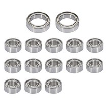 Lopbinte ECX 1/10 2WD Torment Amp Ruckus RC Car 용 15 Pcs 볼 베어링 세트