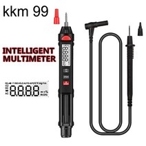 검전기펜KKMOOM-kkm99/100 디지털 멀티미터 자동 지능형 센서 펜 전류전압측정 6000 카운트 비접촉 전압 측, 협력사, kkm99