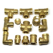 동관 니플 피팅류 보일러 온수 시스템 수도 부속품, 4점 이중 내부 와이어