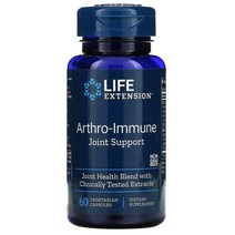 라이프 익스텐션 라이프 익스텐션 Arthro-이뮨 조인트 관절 서포트 베지 캡슐 60정, 3개