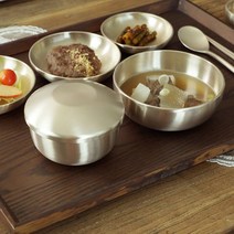 명성유기 방짜 옥식기 원앙세트 유기공기대접세트, 유기고유의색