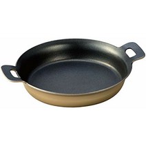 호쿠리쿠 알루미늄 스킬렛 16cm (가스 불 전용) 경량 양손 아웃 도어 알 스키 테프론 가공 일본제 北陸アルミ スキレット 16cm (ガス火専用) 軽量 両手 アウトドアアルスキ テフ