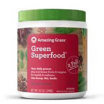 어메이징그라스 그린 슈퍼푸드 알칼라이징 & 에너자이징 플랜트 베이스드 뉴트리션, 240g, 1개