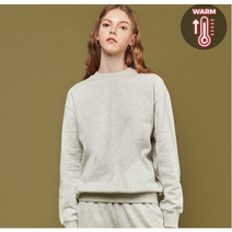 (NC수원터미널) 아키클래식 루즈핏 ACL 엠브로이더리 크루넥 기모 (남녀공용) 맨투맨 겨울 트레이닝 운동복