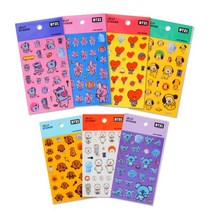 BT21 젤리스티커 TATA(9002), 1개