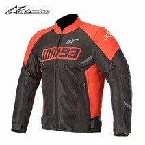 알파인스타 마르케즈 메쉬 라이더 자켓 (보호대 포함), 3XL, BLACK/RED