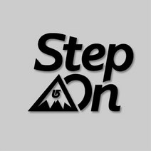 step on 차량용스티커 스노우보드스티커, 130 x 96 mm/반사원단