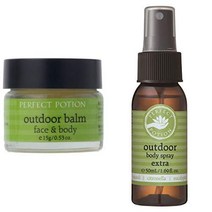 [세트 구입]퍼펙트 포션 아웃도어 밤 페이스 & 바디 & 퍼펙트 포션(perfectpotion) 아웃도어 바디 스프레이 엑스트라 50ml(리뉴얼품)